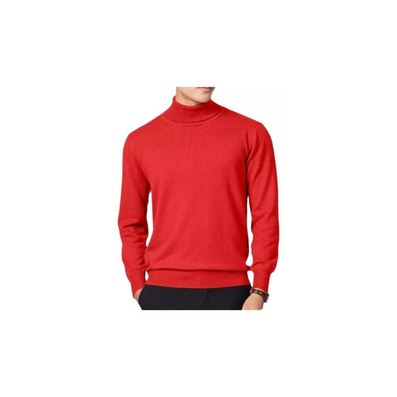MPROPIA - Sweater Tejido Hombre Cuello Subido Beatle. 096
