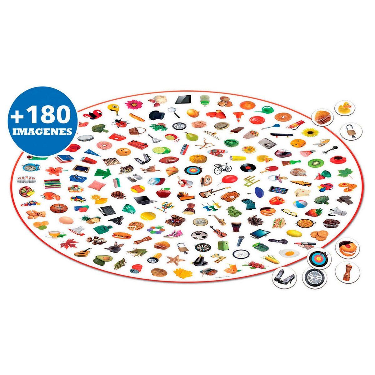 EDUCA - Juego de mesa EDUCA Ojo de Lince 4 jugadores viaje