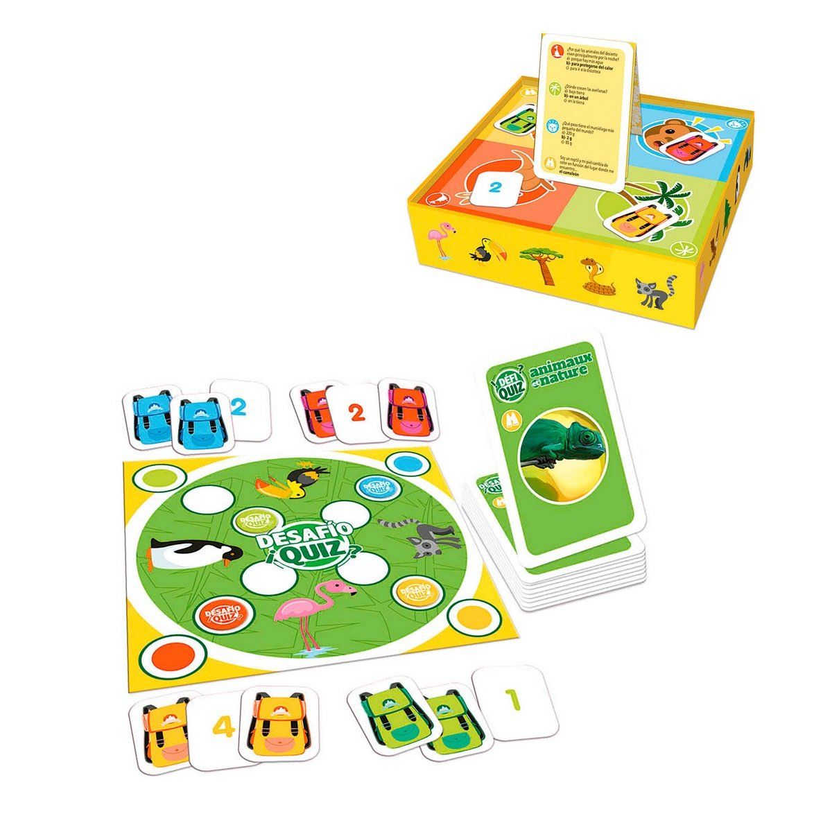 EDUCA - Juego de mesa EDUCA desafío animales y naturaleza didáctico