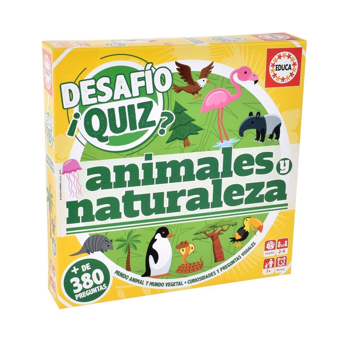 EDUCA - Juego de mesa EDUCA desafío animales y naturaleza didáctico