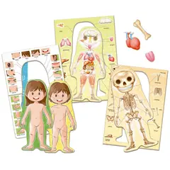 EDUCA - Rompecabezas 99 piezas Aprendo el Cuerpo Humano
