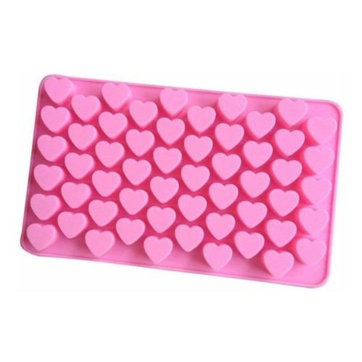 GENERICO - Molde Silicona 55 Mini Corazones Pastillas Gomitas Estoykuk - Verde