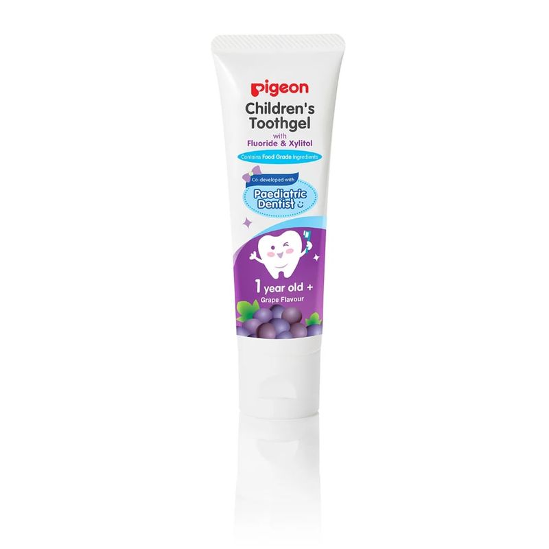 PIGEON - Pasta Dental Para Niños Sabor A Uva 45gr