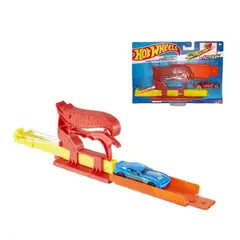 HOT WHEELS - LANZADOR DE BOLSILLO - ROJO