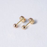 Aro BOLITA 1 de oro abridores 14k