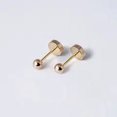 JOYAS PATRICIO LILLO - Aro BOLITA 1 de oro abridores 14k