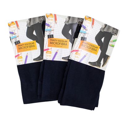 Imagen 2 del producto Pack 3 Panty Escolar Microfibra Strech Sin Costura