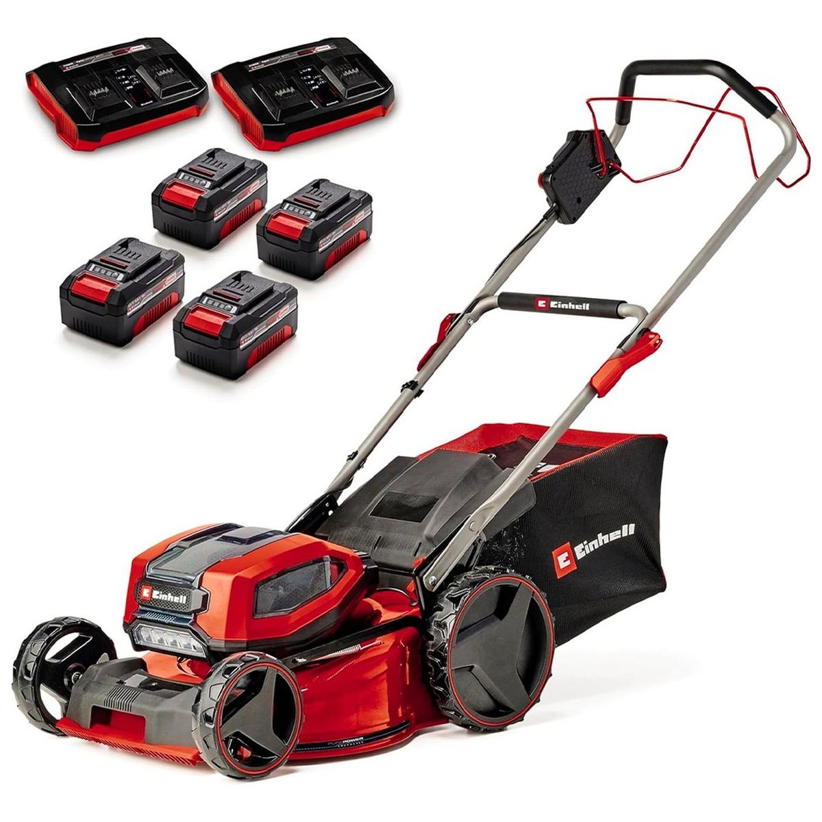 EINHELL - Kit Cortacesped 4x4 Inal. Einhell Gp-cm 3647bl + Carg Y Bat