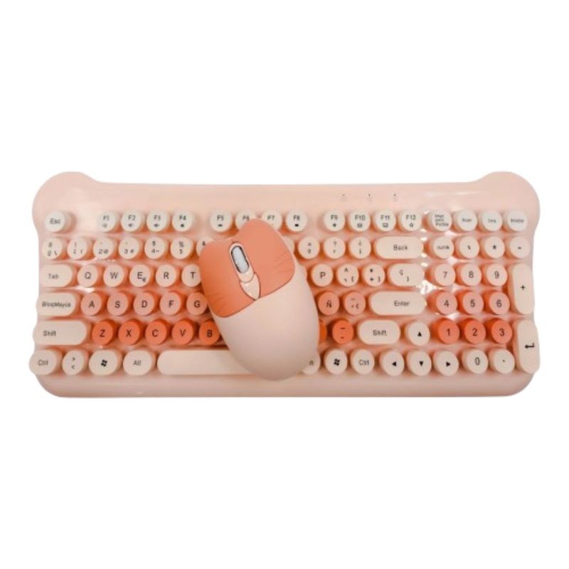 GENERICO - KIT TECLADO Y MOUSE INALAMBRICO AOAS AS212