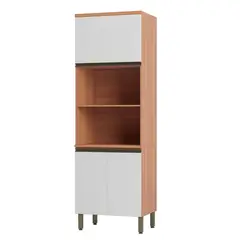 ROCA - Despensero de cocina Macadamia 3P Canela- blanco