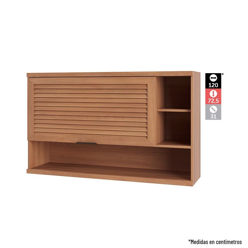 ROCA - Módulo aéreo Macadamia 120 cm 1P Canela