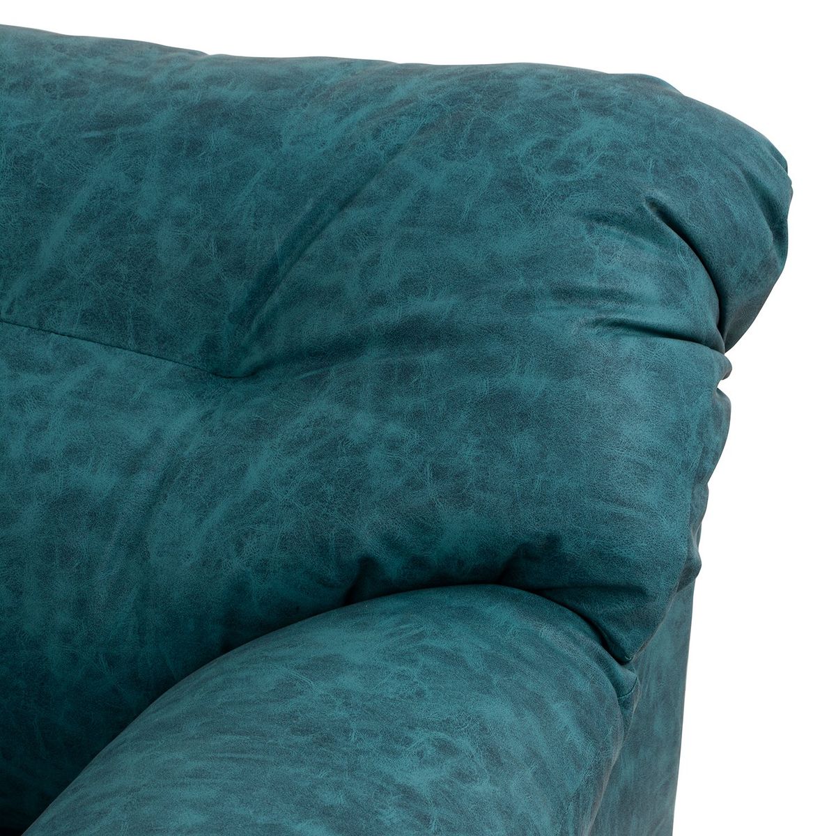 MUEBLES AMERICA - Cuero Sintético Nacional Auris Azul Petróleo