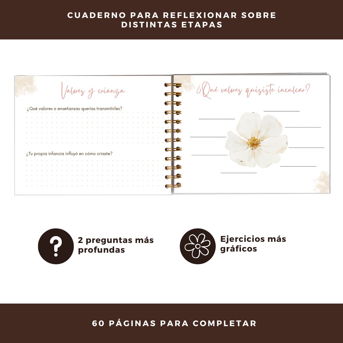 GENERICO - Mamá Cuéntame Tu Historia -Regalo Día De La Madre- Gris