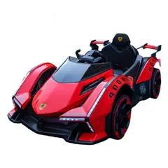 ALPHA - Auto Electrico para Niños Con Control Remoto Luces y Sonido