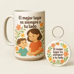 SM - Pack Regalo para Mamá Tazón y Llavero
