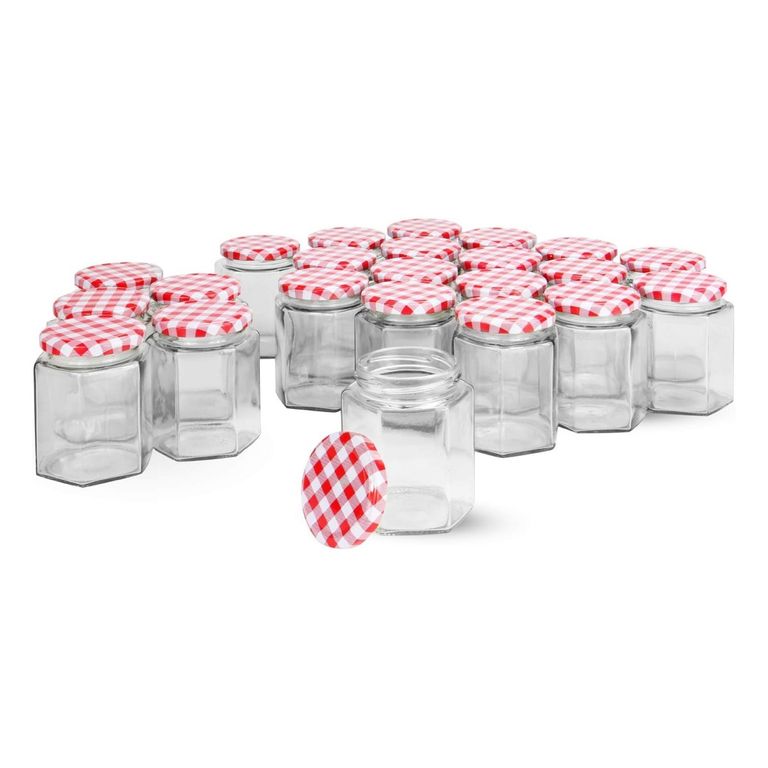 Set de 12 Frascos Vidrio Conservero 45 Ml