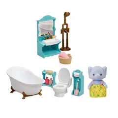 SYLVANIAN FAMILIES - EL BAÑO DE MIRIAM ELEFANTE