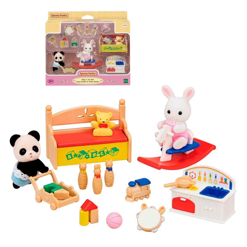 SYLVANIAN FAMILIES - LA HABITACION DE JUEGOS DE LOS BEBES  SYLVANIAN FAMILIES