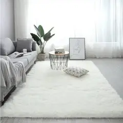 ANGELES DEL HOGAR - ALFOMBRA PELUDAS LIVIANAS 200×240 CM.