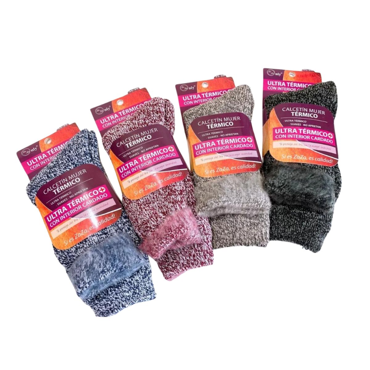 GARSIL - Calcetines  Para Mujer Ultra Termicos Cardado Suaves Talla 36-40