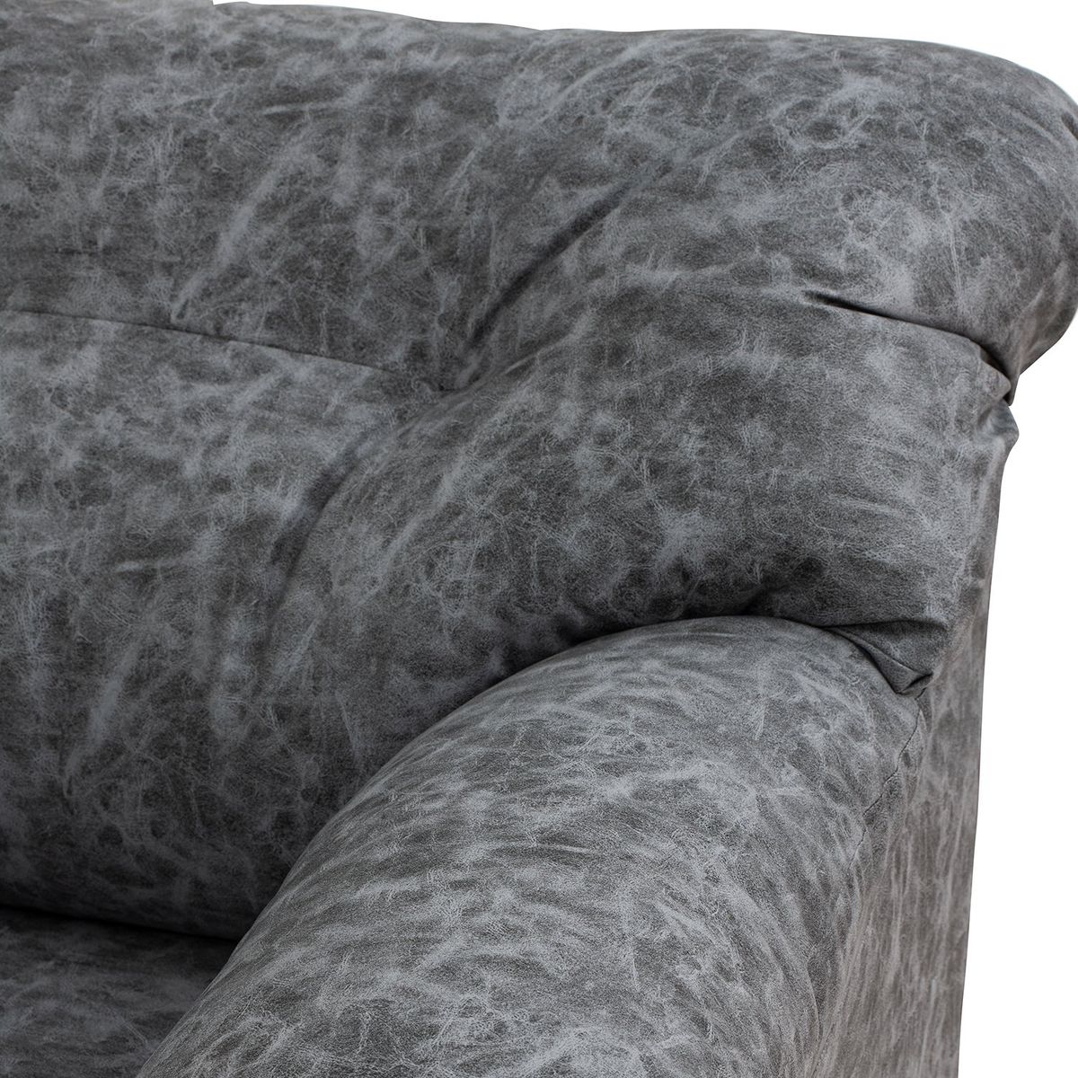 MUEBLES AMERICA - Cuero Sintético Nacional Auris Gris