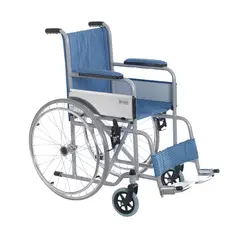 GLOMED - Silla De Ruedas Pediatrica Niño - Celeste - Reacondicionado