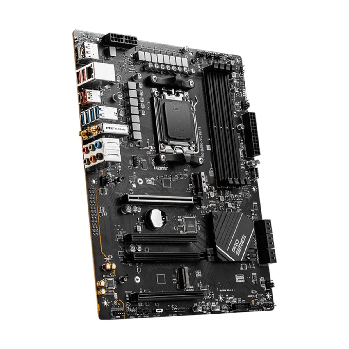 MSI - Placa Madre MSI Pro B650-VC Wifi AM5 DDR5 Versión sin caja