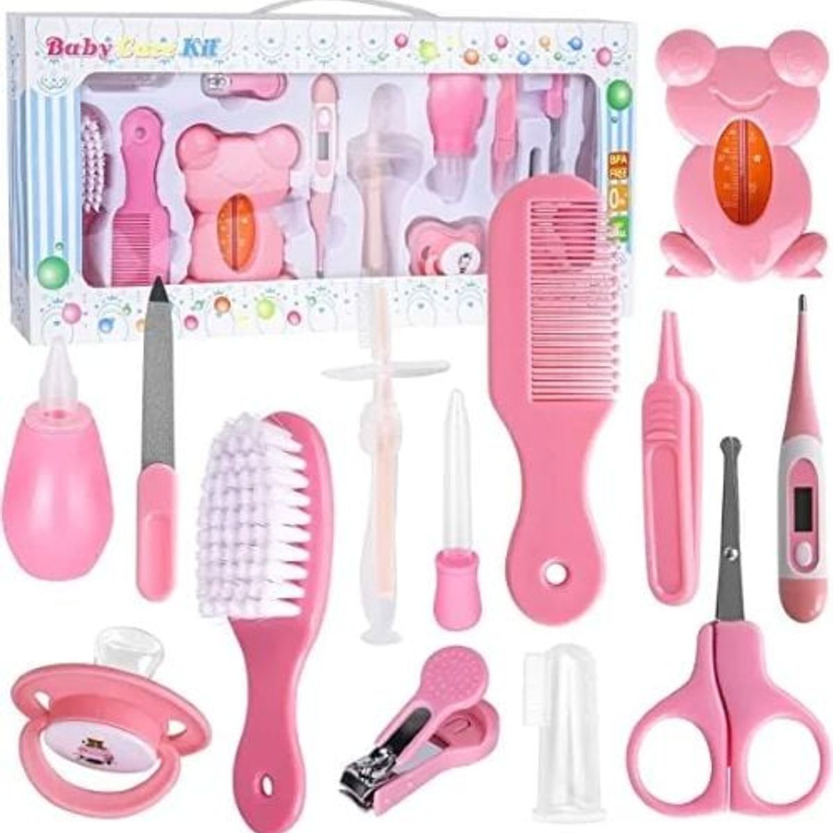 GENERICO - Set De Cuidados E Higiene Personal Bebe 13 Piezas