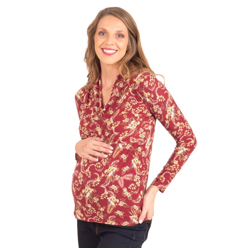 MADREMIA - Polera Maternal Lactancia Magda Madremía