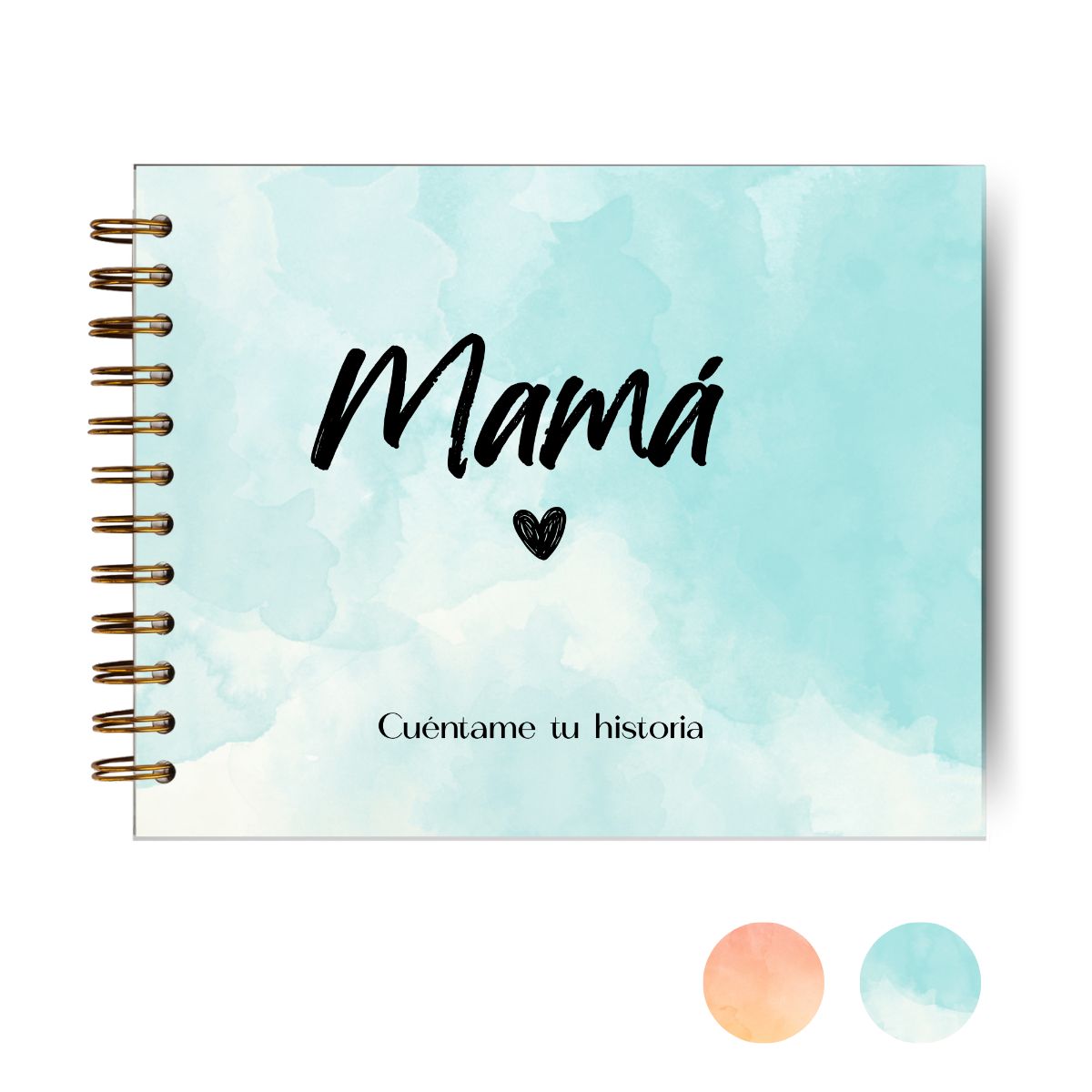 GENERICO - Mamá Cuéntame Tu Historia -Regalo Día De La Madre- Azul