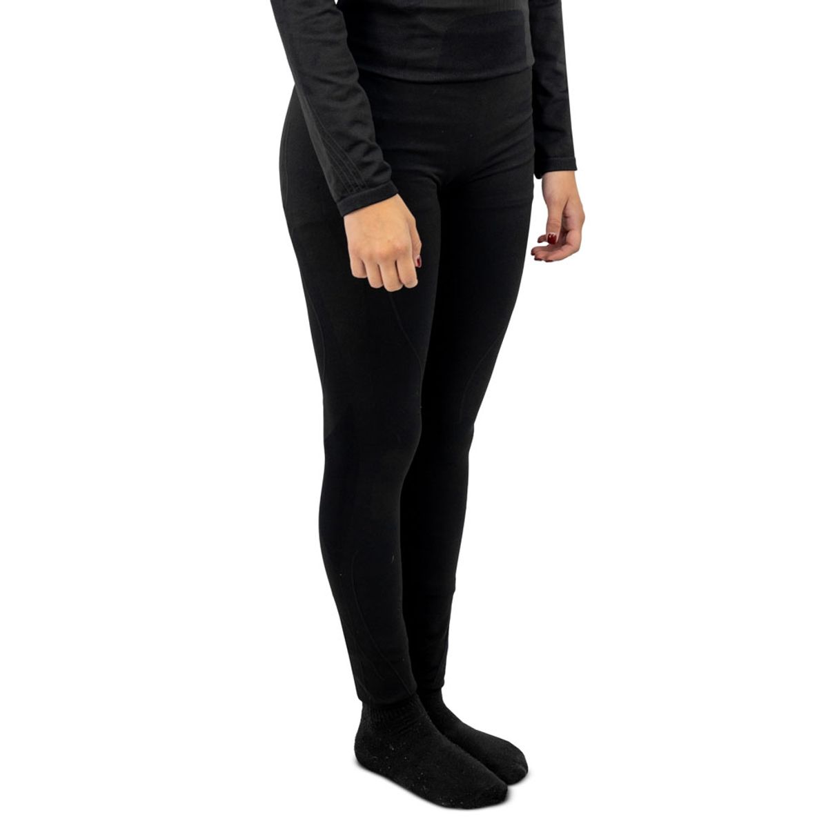 HARDWORK - Primera Capa HW Patagonia Spandex Negro Pantalón Mujer