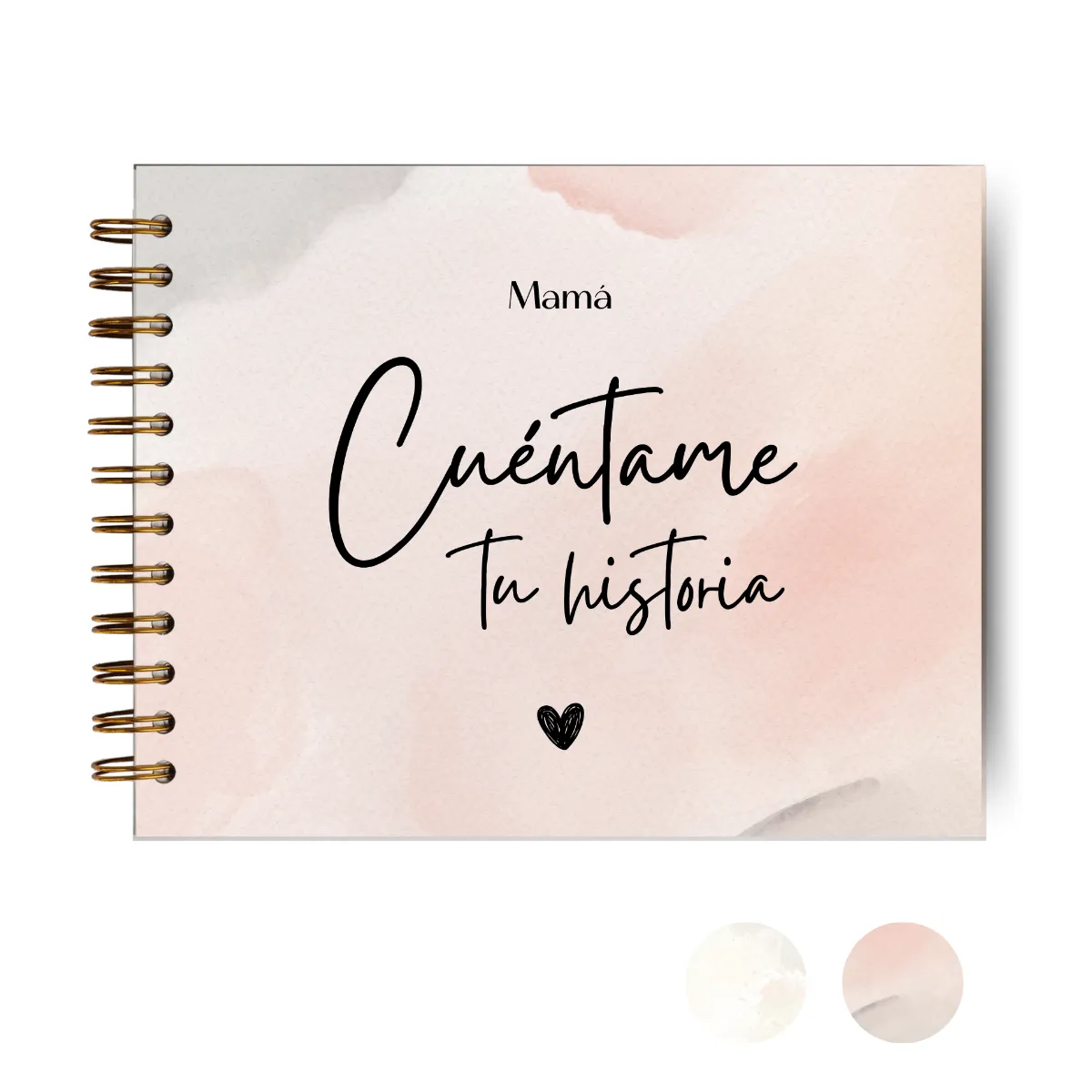 GENERICO - Mamá Cuéntame Tu Historia -Regalo Día De La Madre- Rosa