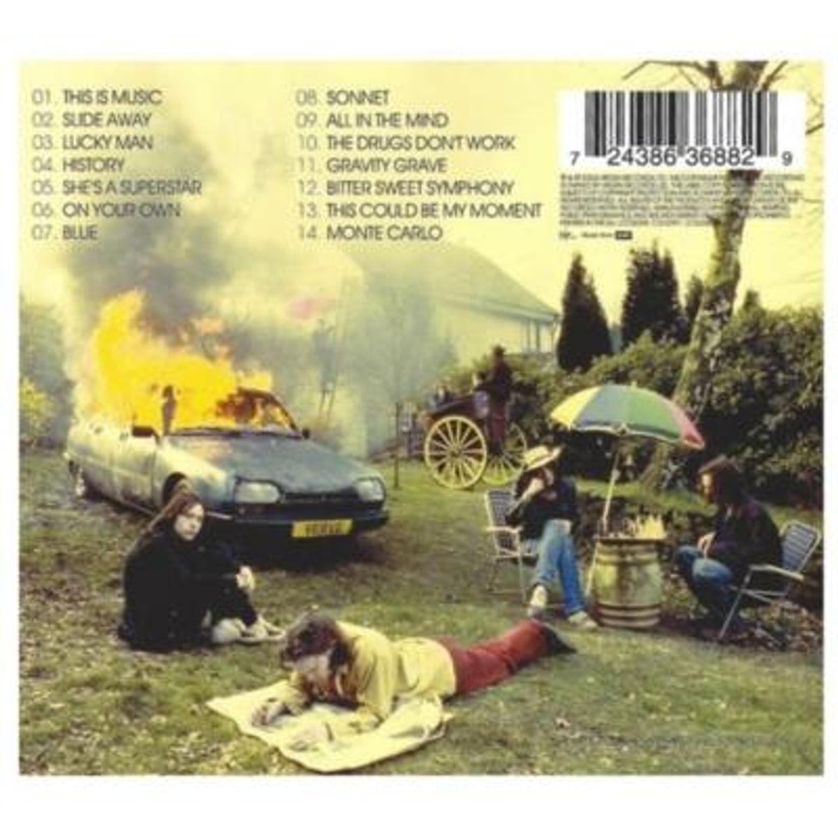 HITWAY MUSIC - THE VERVE - THIS IS MUSIC SINGLES 92-98 - CD