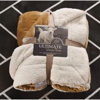 Frazada Manta Plush Sherpa Extra suave 200x230cm