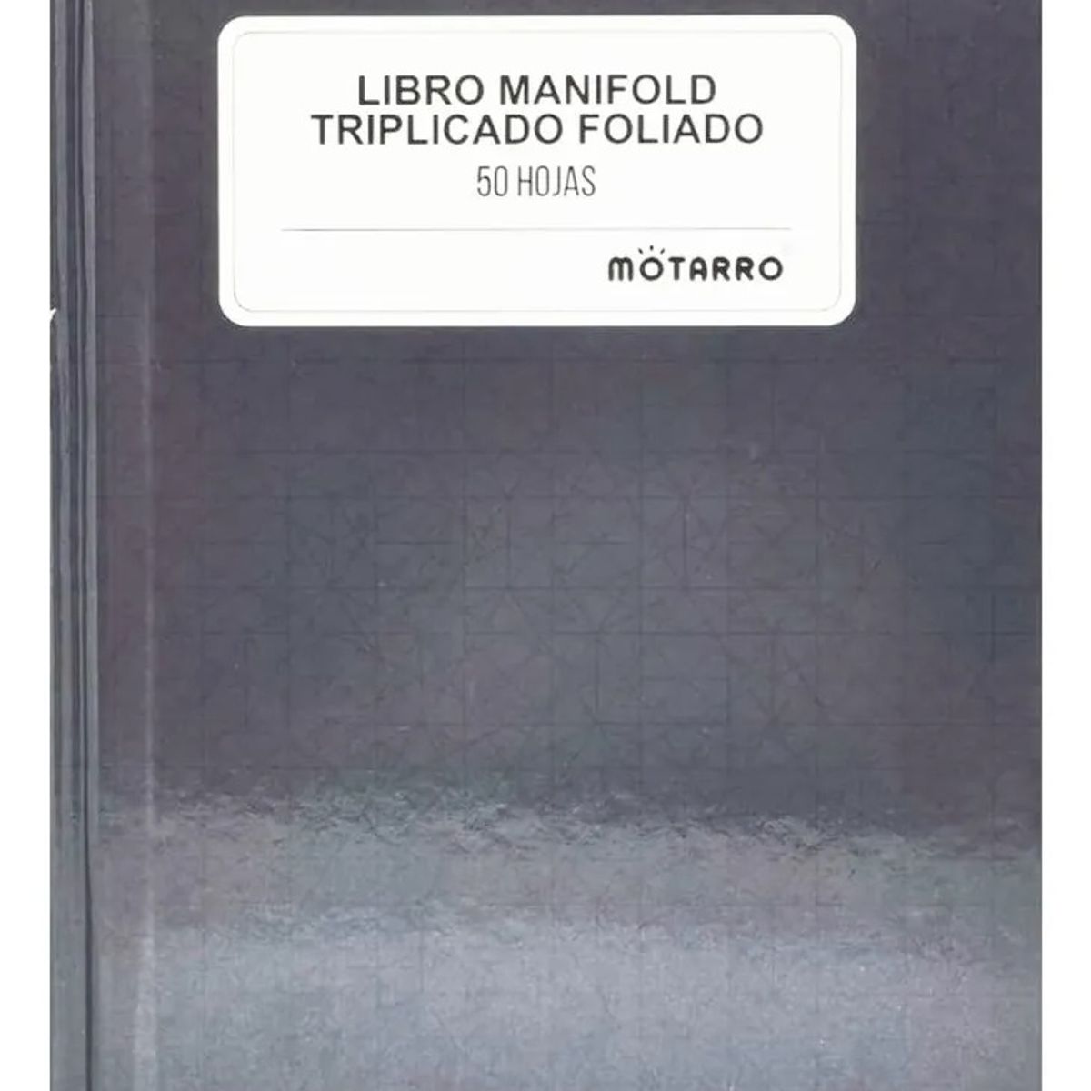 MOTARRO - Libro Manifold Autocopiativo Triplicado Foliado 50 Hojas.