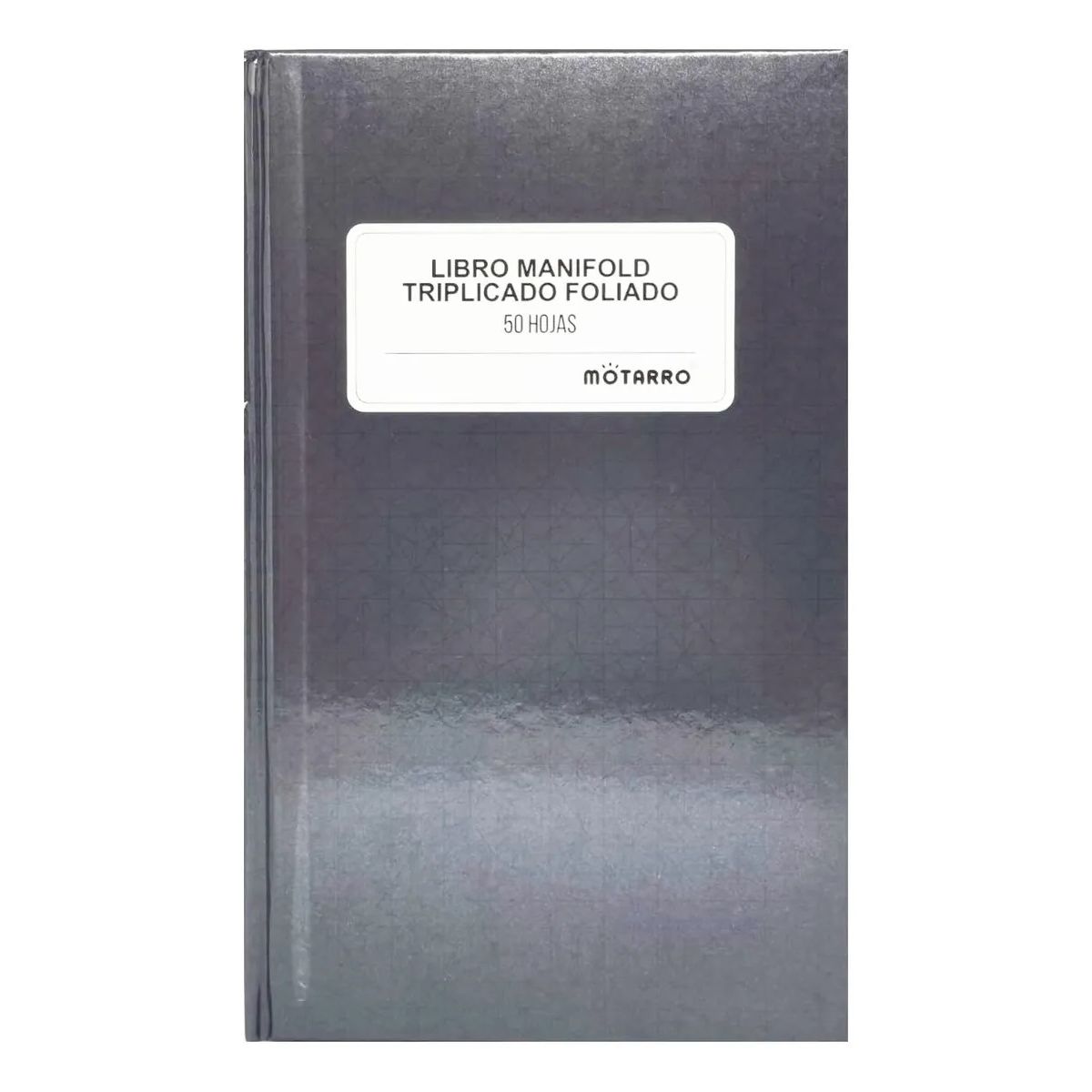 MOTARRO - Libro Manifold Autocopiativo Triplicado Foliado 50 Hojas.
