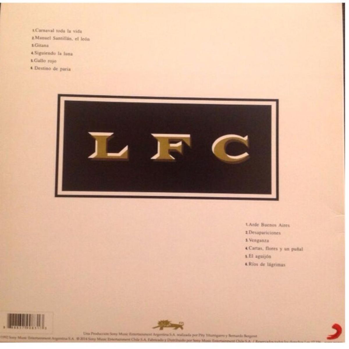 HITWAY MUSIC - LOS FABULOSOS CADILLACS - EL LEON - VINILO