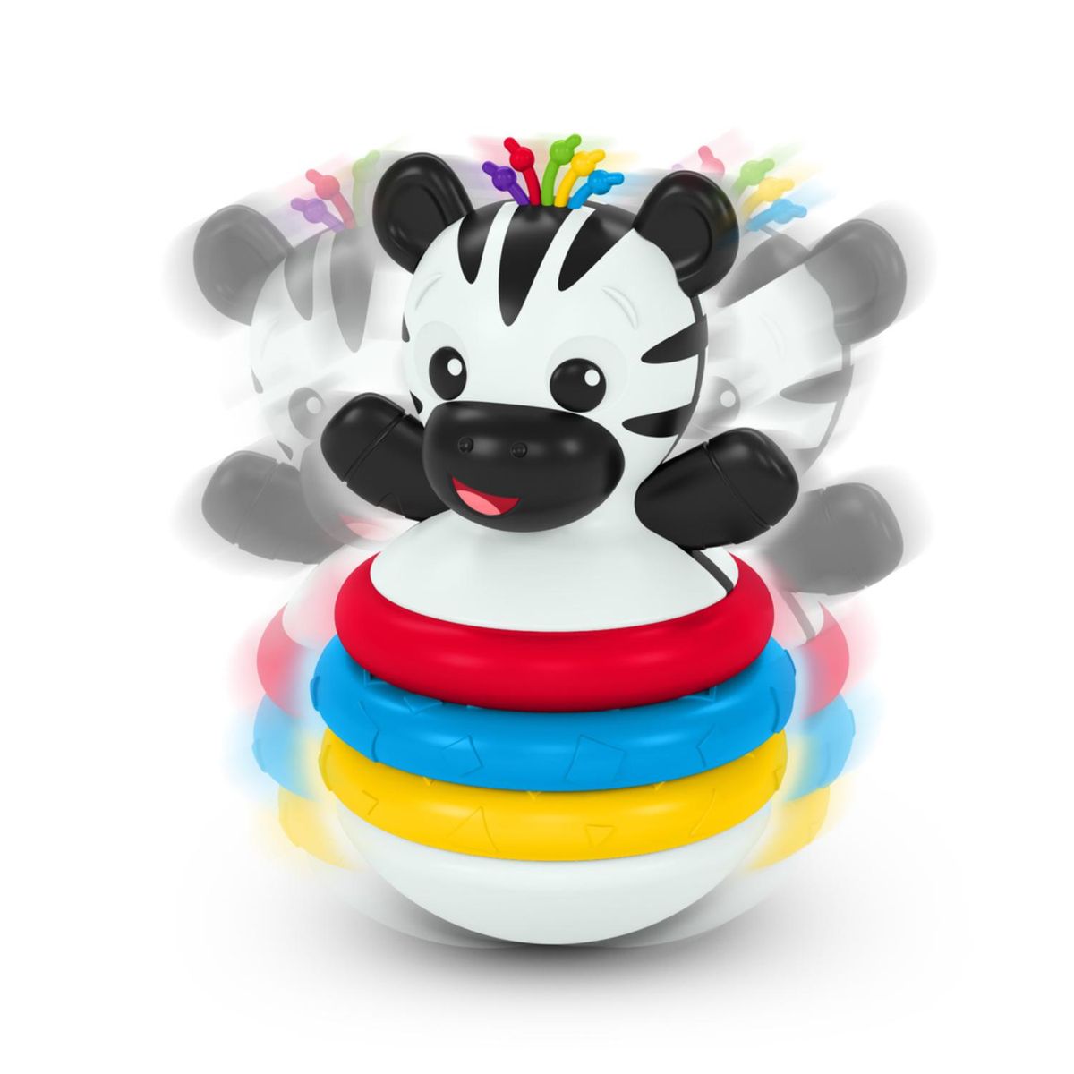 BABY EINSTEIN - Cascabel Apilable Zebra Baby Einstein