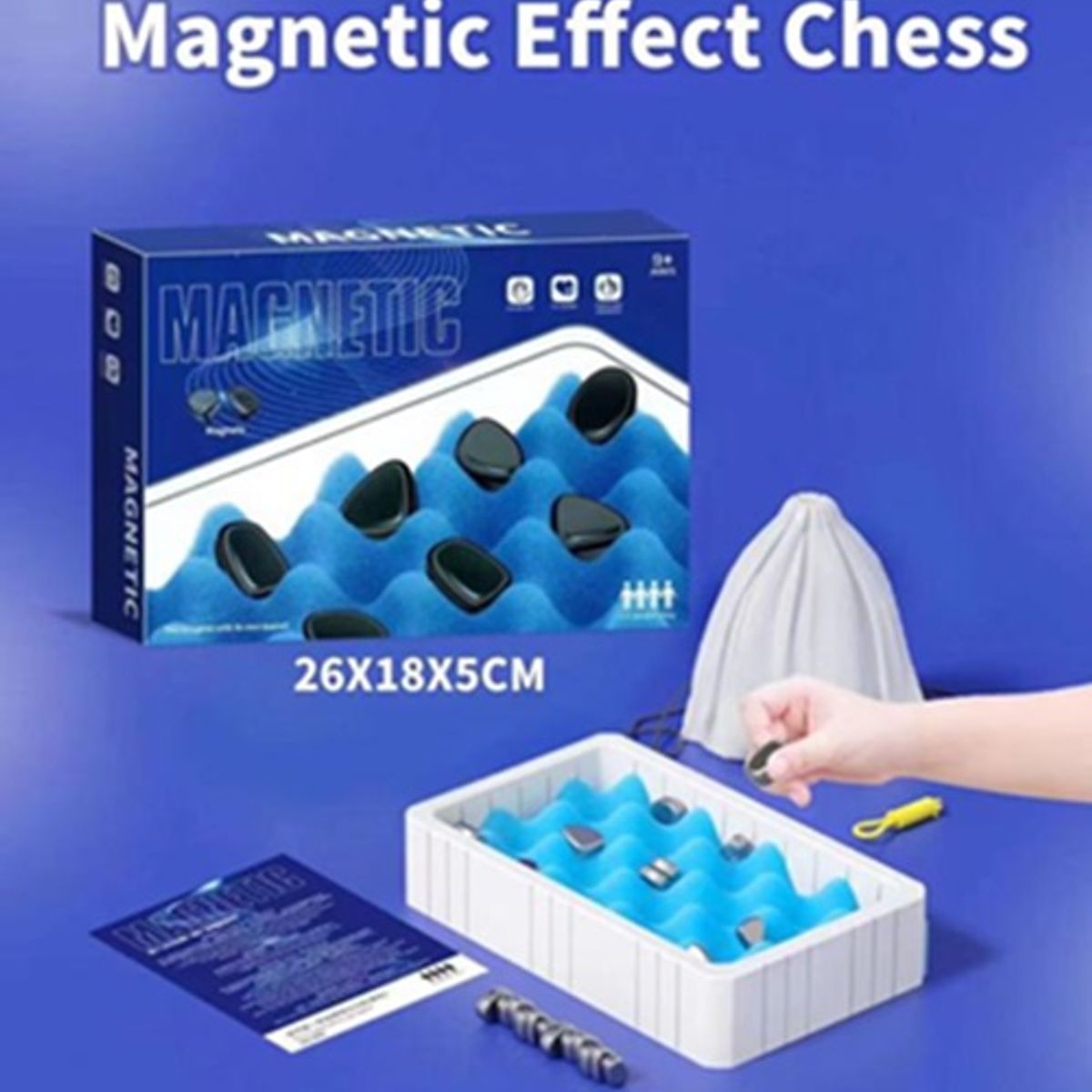 GENERICO - Juego De Mesa Ingenio Piedras Magnéticas Iman Juguete Steam