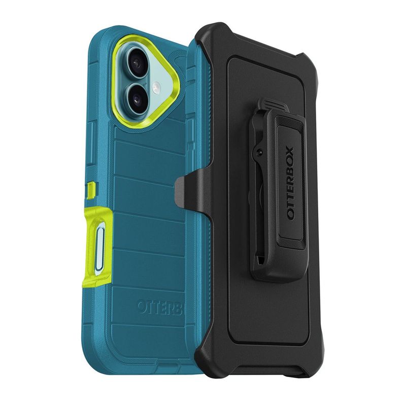 OTTERBOX - Carcasa Antigolpe Otterbox Defender Pro para iPhone 16 - Azul