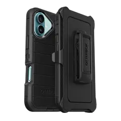 OTTERBOX - Carcasa Antigolpe Defender Pro para iPhone 16 Plus - Negro