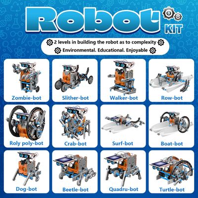 Imagen 2 del producto Robot Solar Kit Educativo 13 En 1 Steam Diy Regalo Juguete