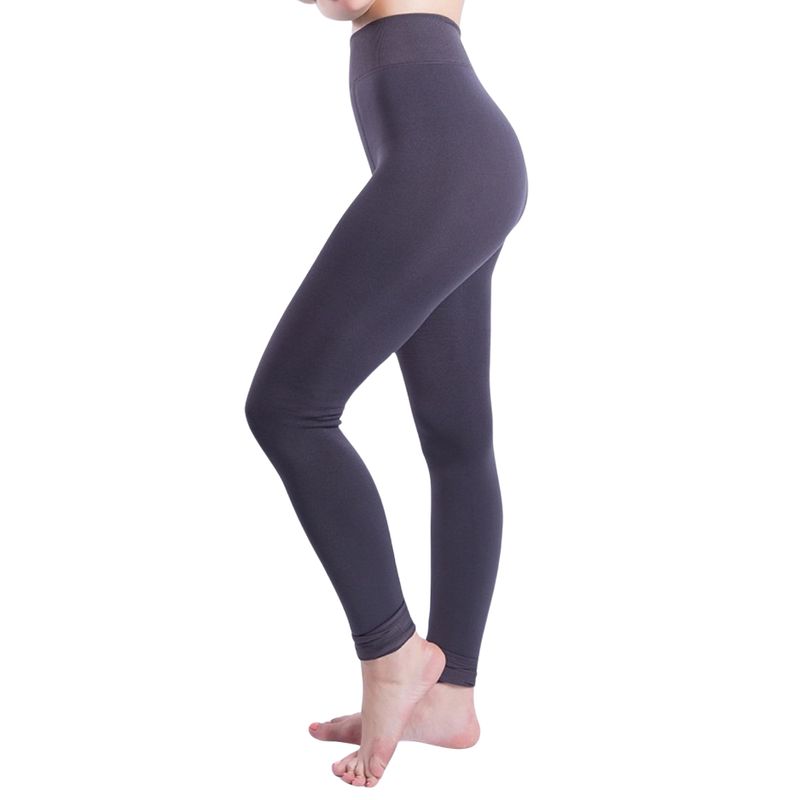GARSIL - CALZA LEGGINS CON POLAR REDUCTORA MOLDEADORA TERMICA MUJER