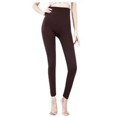 GARSIL - CALZA LEGGINS CON POLAR REDUCTORA MOLDEADORA TERMICA MUJER