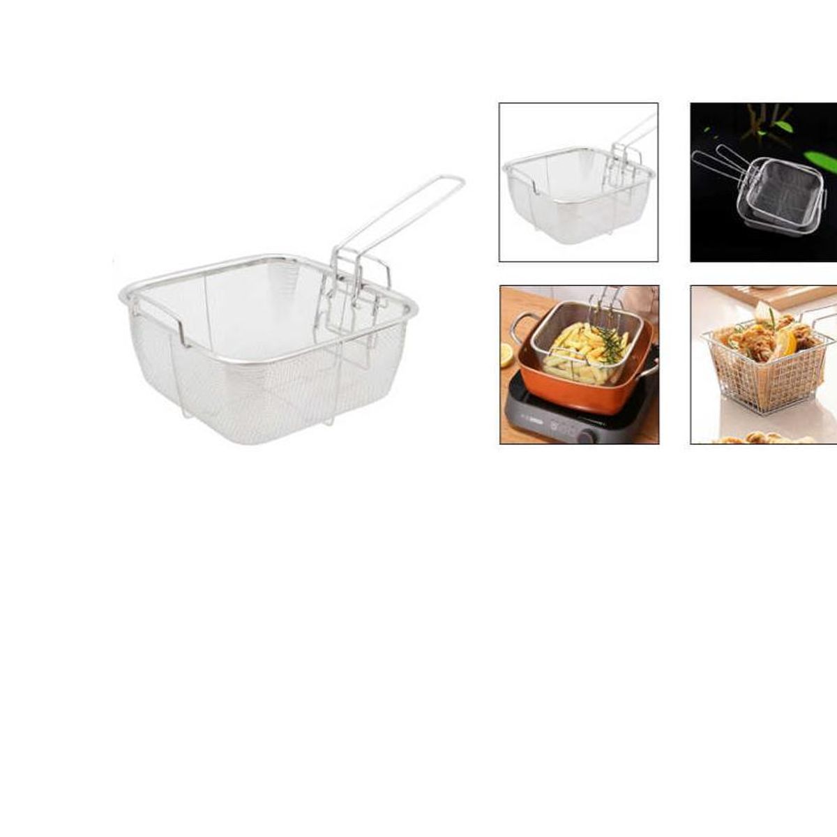 GENERICO - Colador Para Freir y Escurrir el Aceite