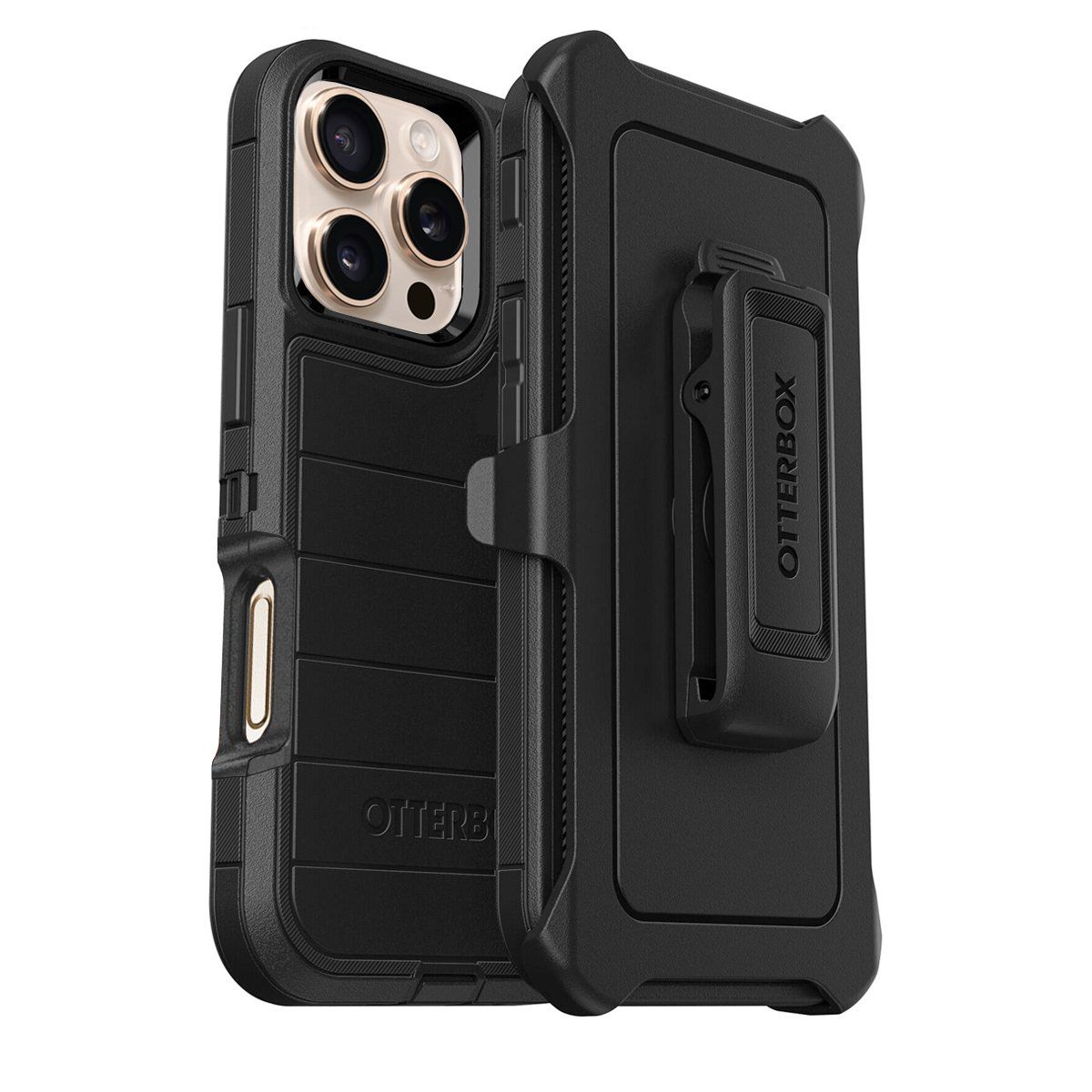 OTTERBOX - Carcasa Antigolpe Otterbox Defender Pro para iPhone 16 Pro Max - Negro