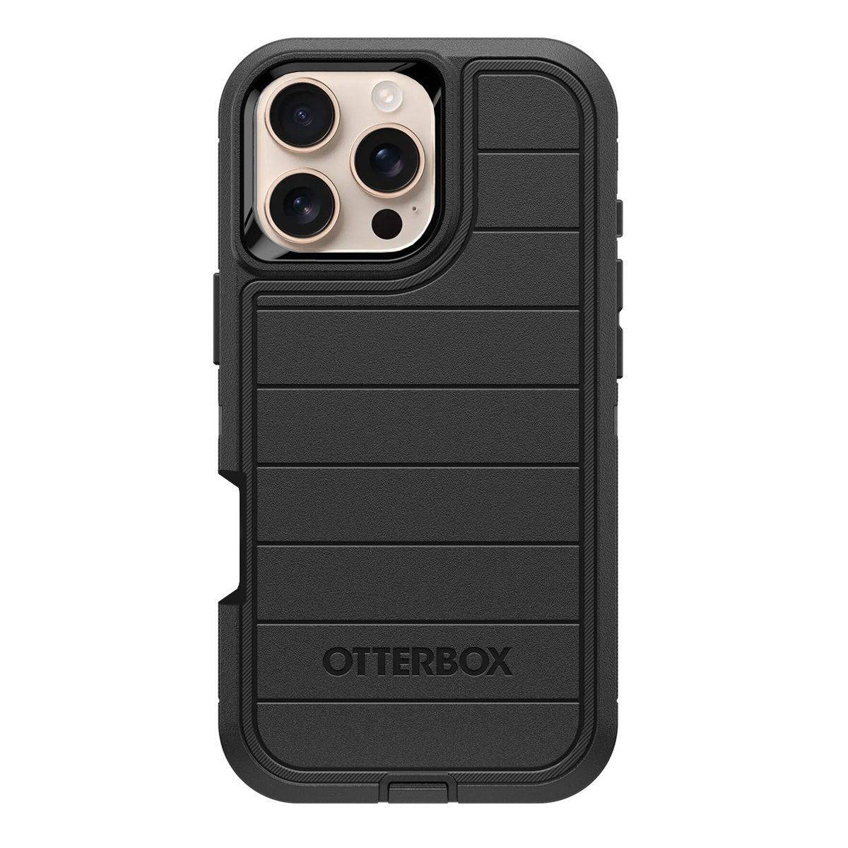 OTTERBOX - Carcasa Antigolpe Otterbox Defender Pro para iPhone 16 Pro Max - Negro