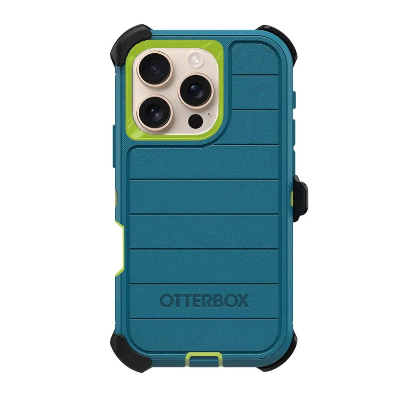 OTTERBOX - Carcasa Antigolpe Otterbox Defender Pro para iPhone 16 Pro Max - Azul