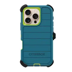 OTTERBOX - Carcasa Antigolpe Defender Pro para iPhone 16 Pro Max - Azul