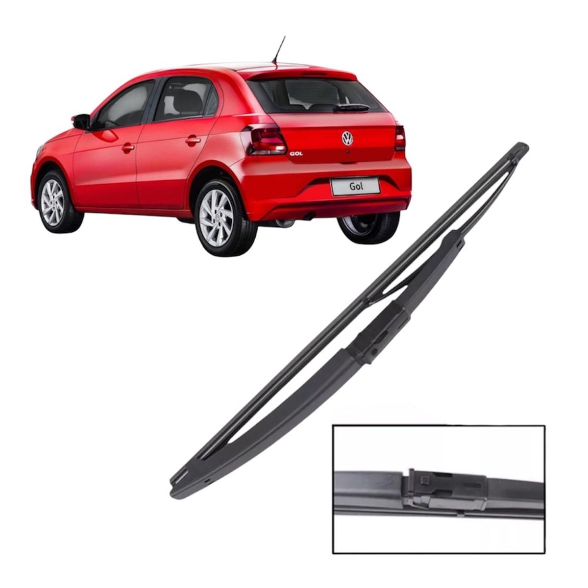 HELLA - Kit Plumillas Limpiaparabrisas Hella Volkswagen Gol